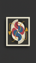Archival Poster — Cerulean Harmony