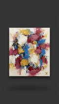 Original Mixed Media Canvas — Golden Muse